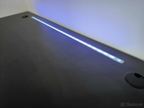 Hráčsky / kancelársky stol s LED pasom 160cm - 4