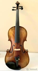 husle 4/4 model Stradivari ( olejovy lak) - 4