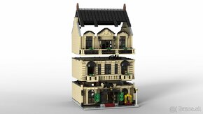 LEGO MOC Modulární hotel - 5454 dílků - NOVÉ - 4