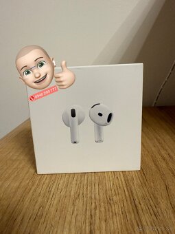 ☘️ [Originál] - Apple AirPods 4 - POSLEDNÝ KUS ⭕️ .AKCIA - 4