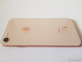 IPHONE 8 GOLD 256GB ZÁRUKA - STAV AKO NOVÝ - 4