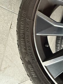 Letná sada originál Škoda 5x100 R16 7J ET46 215/45 R16 - 4