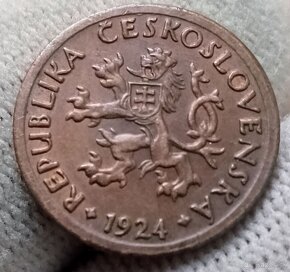 Československé  medené 10haliere. - 4