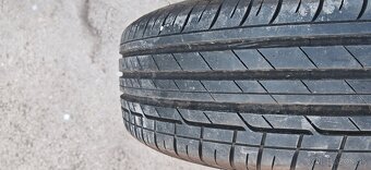 ALU Audi 5x112 a letné Bridgestone Turanza 215/60 R16 - 4