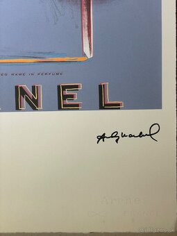 Andy Warhol "Chanel" Limitovaná edícia_Certifikát - 4