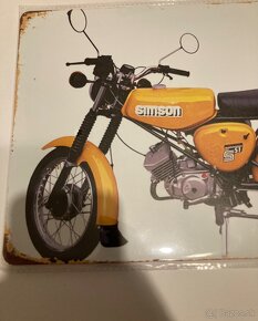 Simson S51 plechové cedule. 30x20 - 4