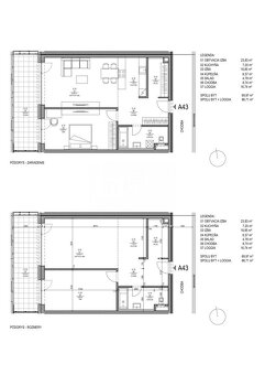 Dovolenkový priestranný 2-izbový apartmán A43 BlueWave Apart - 4