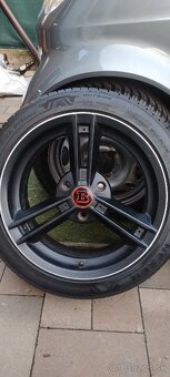 Predám alu disky na Smart fortwo 3x112 R/16 - 4