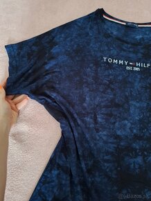 Tommy Hilfiger dámske tričko modré - 4