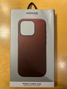 Kožený obal Apple 16 Pro od NOMAD - 4