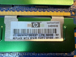 RAM 4GB 2Rx4 PC3 10600R - 4