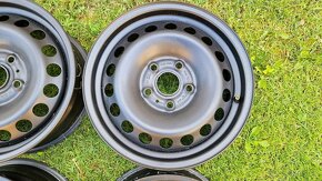 Plechové disky VW Golf 7, Škoda Octavia 3, 5x112 R15 - 4