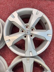 5x100 R16 originál alu disky Toyota - ET 39 - 4