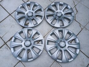 Originálne puklice Škoda 16",17" - 4