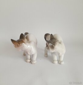 Starožtné porcelánové figurky koček - Rosenthal - Německo - 4