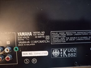 KÚPIM - na dvoj deck Yamaha KX-W321  nastavovací gombík - 4