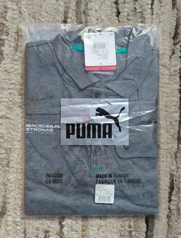 Pánska polokošeľa Puma - Mercedes AMG, veľ.M - 4