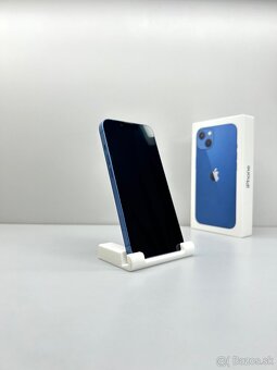 iPhone 13 BLUE ORIGINÁL STAV + PRÍSLUŠENSTVO - 4