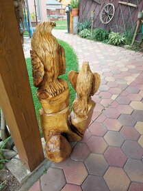 Vyrezávané drevené sochy - 4