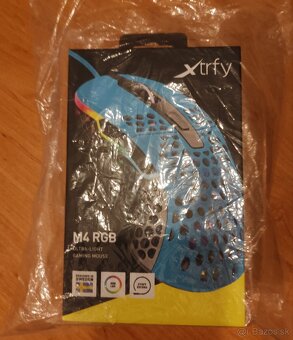 Xtrfy M4 RGB Herná Myš Modrá - 4