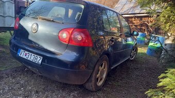 Volkswagen Golf 5, 1,9 TDI, r. v. 2008 - na náhradné diely - 4