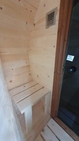 Nová exteriérová sauna s terasou 2,4 m - 4