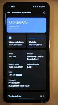 OnePlus Nord2 5G RAM 12,0GB + 4,00 GB - 4