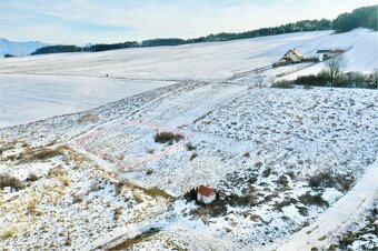 Na predaj pozemok 642 m2 na výstavbu chaty vo Valči pri Snow - 4