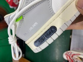 Nike dunk x off white “grey” - 4