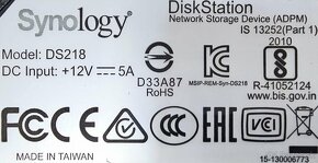 NAS Synology DS218 - 4