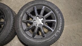 ALU KOLA AUDI 5X112 ZIMNÍ PNEU 225/55R16 - 4