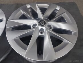 5x112R17 elektrony orig.ŠKODA OCTAVIA-SUPERB-KAROQ - 4