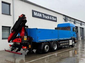 MAN TGS-440, Valník s hydraulickou rukou PALFINGER, EURO 6 - 4