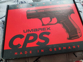 Predám UMAREX Vzduch. pištoľ CO2 CPSport, čierna, 4,5mm, 8s - 4