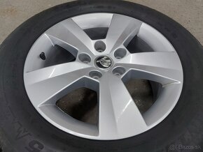 5x112R16 elektrony ŠKODA-215/60R16 zimné pneumatiky - 4