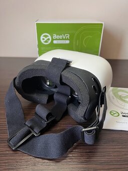 Headset pre mobilnú virtuálnu realitu, biele BeeVR Quantum Z - 4