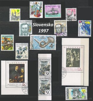 Poštové známky, filatelia: Slovensko 1993-2020 - 4