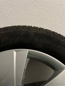 Alu disky 5x112 r17 Michelin Zimná sada - 4