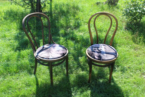 2 x stolička thonet. - 4