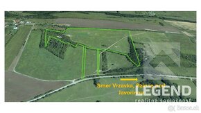 Exkluzívny pozemok v Bzinciach p. J. - 80.097m2,v celosti - 4