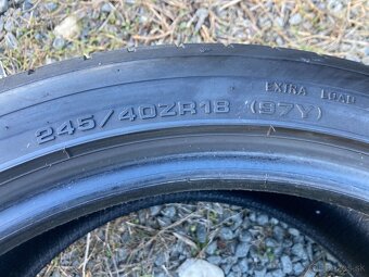 Dunlop letné 245/40R18 - 4ks - 4