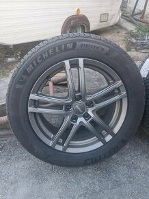 35/55 R18 5x112 Hliníkové disky  + pneu - 4