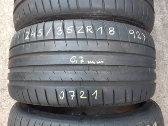 245/35 R18 - 225/40 R18  -letné Michelin - 4