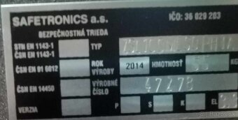 Safetronics ZSL 100 M E Trezor nábytkový - predám - 4