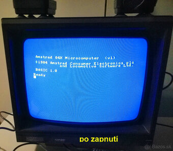 PREDÁM AMSTRAD CPC 464 1984-5 + COLOR MONITOR+PRÍSLUŠENSTVO - 4