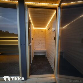 Útulná záhradná sauna TIKKA model Ilmaa - 4