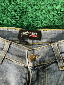 Represent Distressed Denim - Work Blue - 4