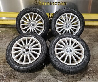 Zimní Kola 5x112 Audi VW Seat Skoda 225/55R17 / Vzorek 8 mm - 4