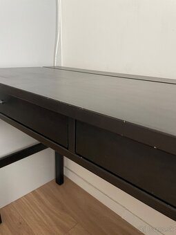 Ikea hemnes čierny stôl - 4