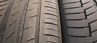 Predám 4ks jazdené letné 255/45r20-105V Continental - 4